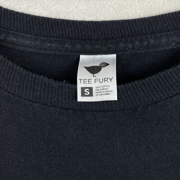 Battlestar Galactica T Shirt Small Black TeeFury So Say We All Cylon Sci Fi - Picture 5 of 11